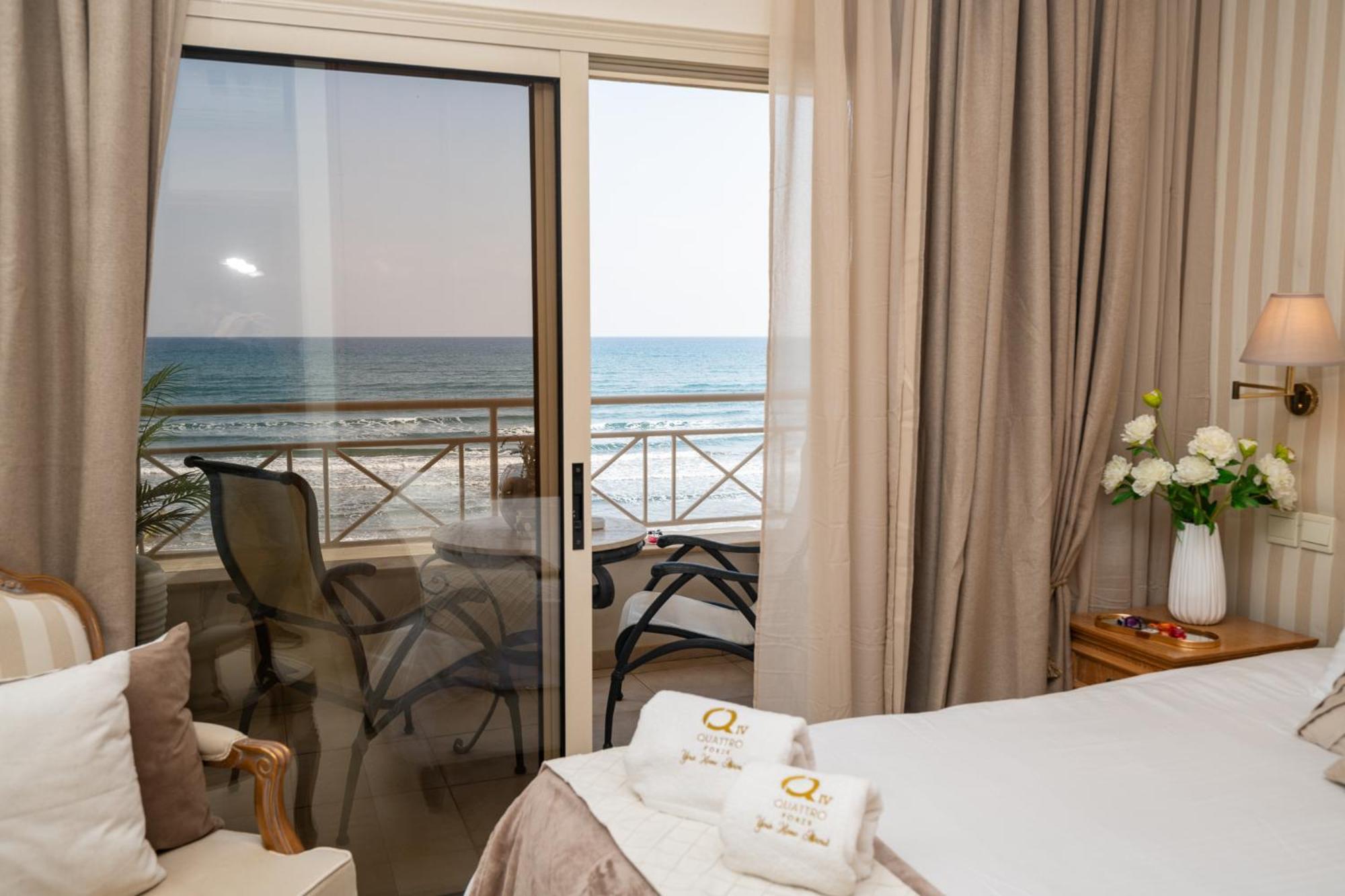 Quattro Beachfront Sea View Ap 4 Lárnaca Exterior foto